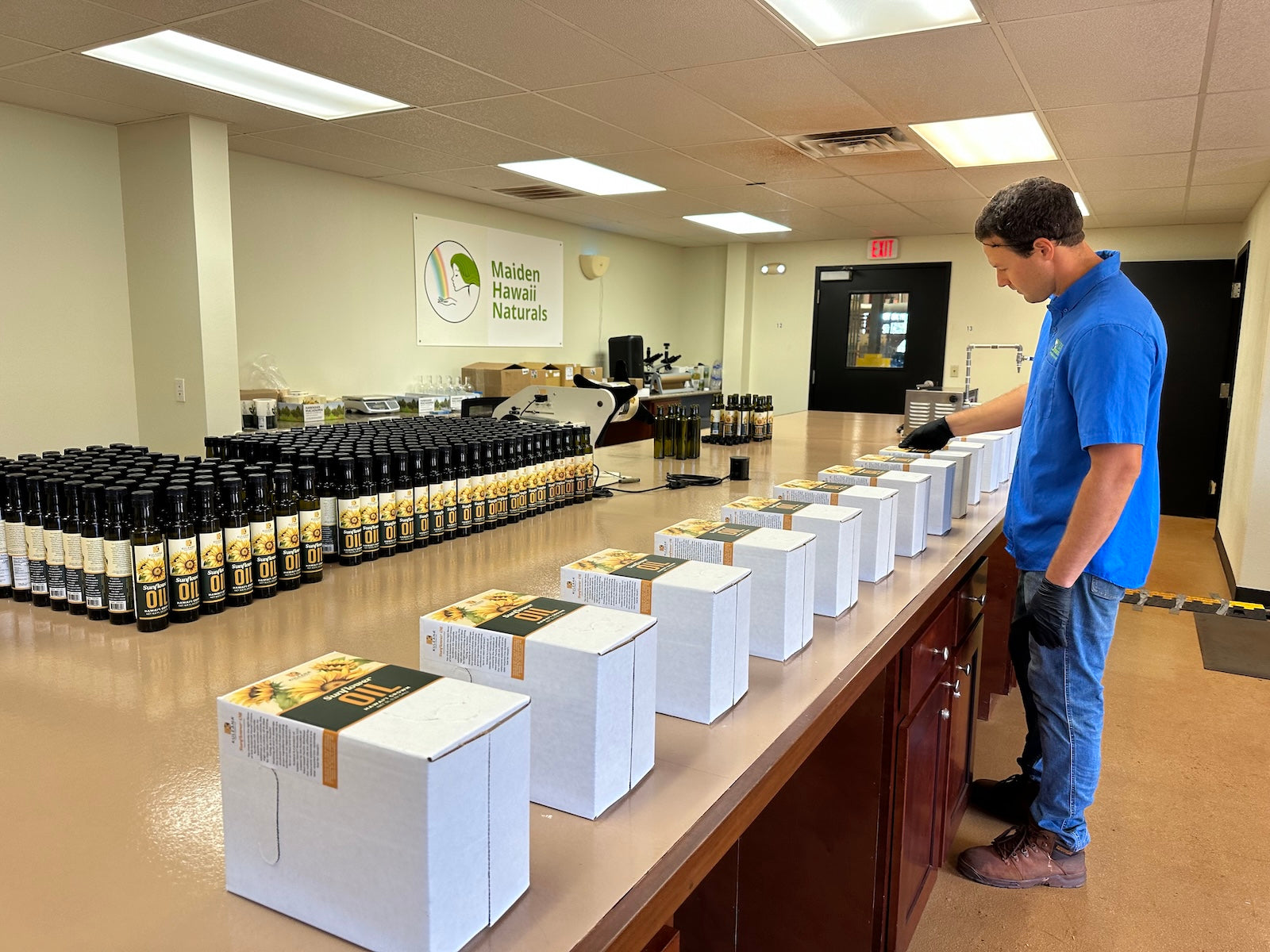 quality control for Kuleana Hawaii Grown Oils