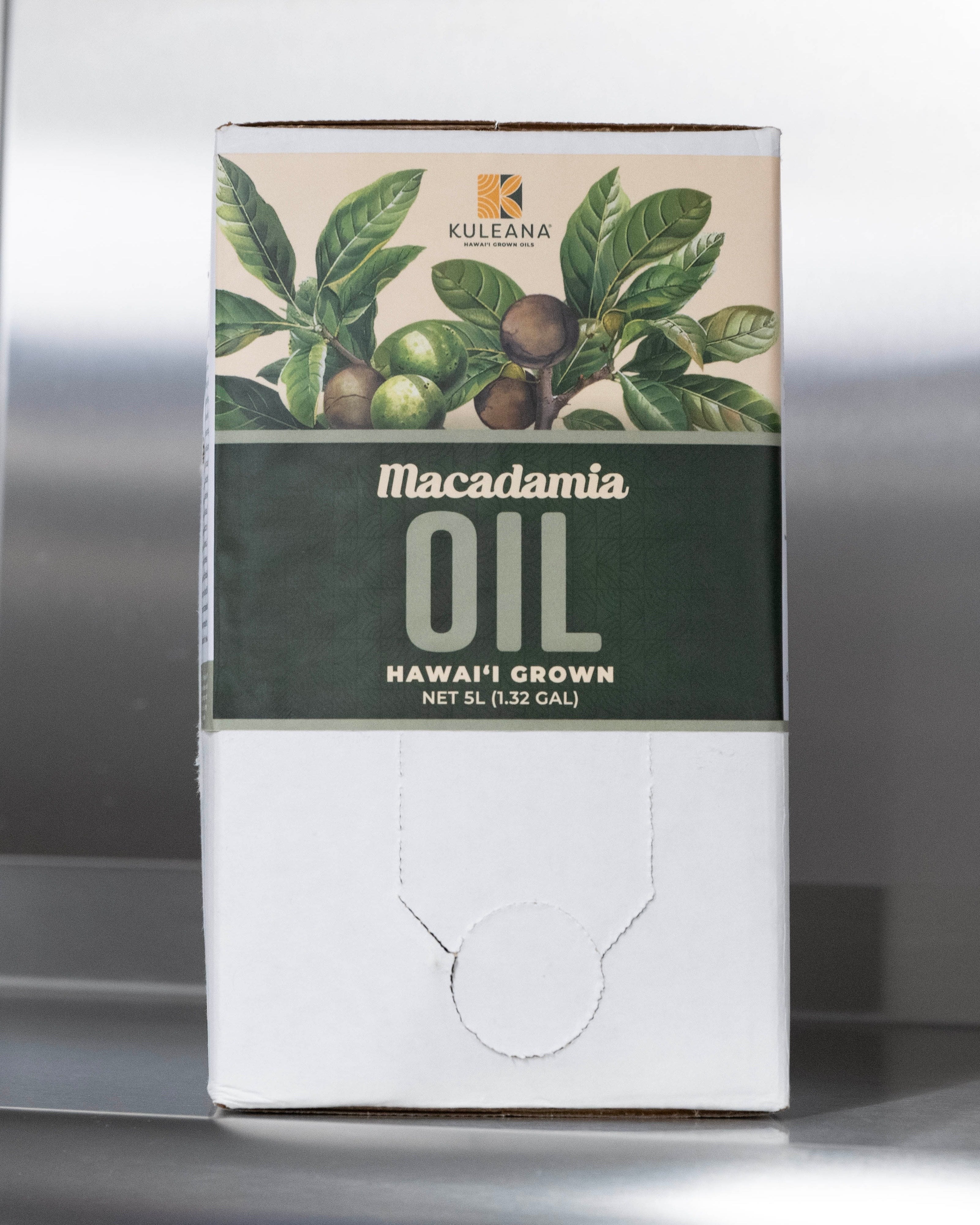 Kuleana® Macadamia Oil, 5L Bag in Box